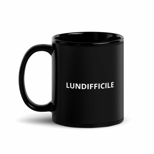 Mug brillant noir – Image 2