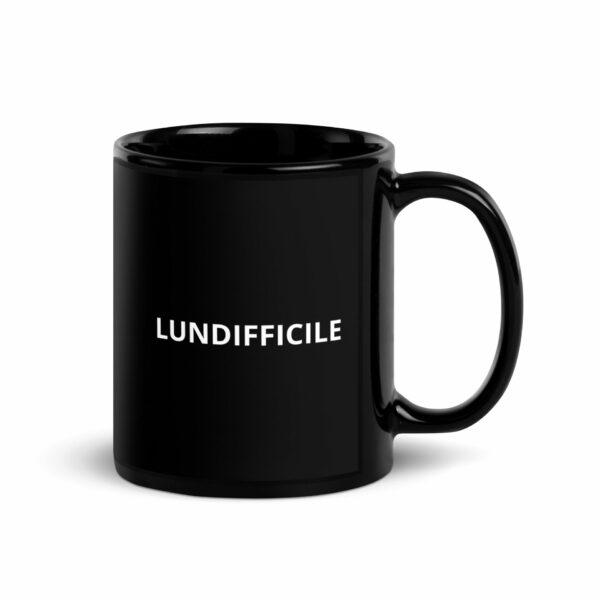 Mug brillant noir